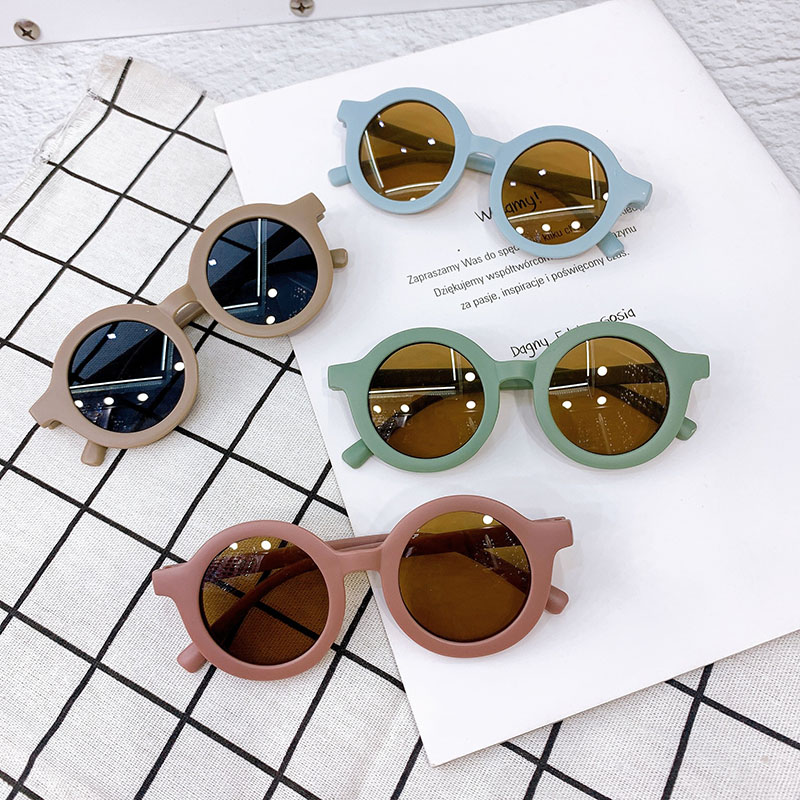 Fashion Round Kids Sunglasses Boys Girls Vintage Sun Glasses UV Protection Classic Children Eyewear